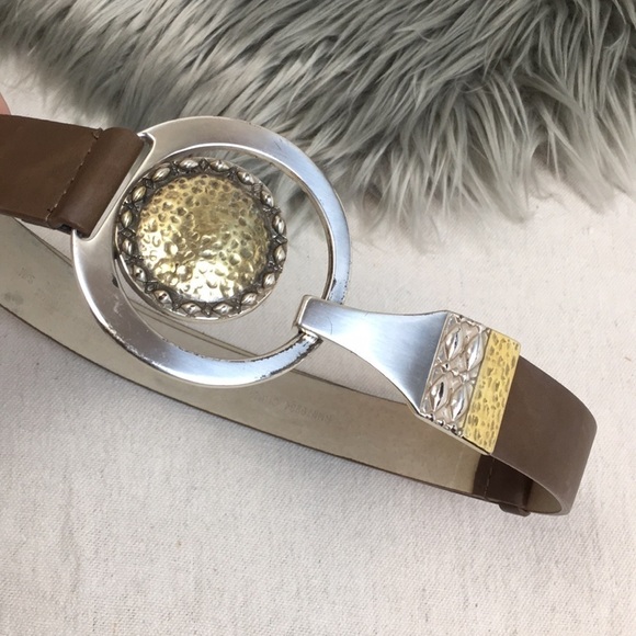 Chico’s Adjustable Leather Belt S - Picture 6 of 6